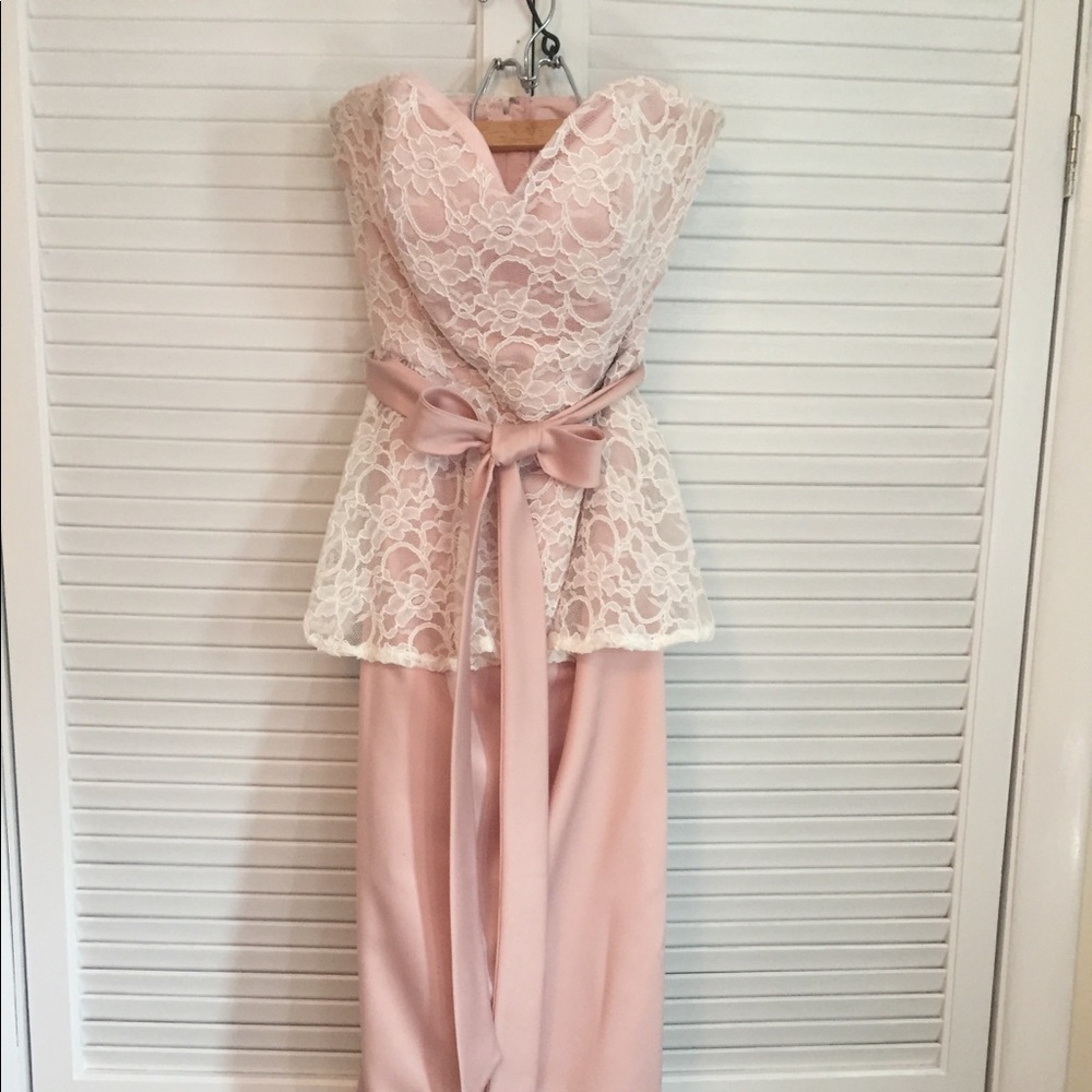 Bridesmaid dress (two pieces)
